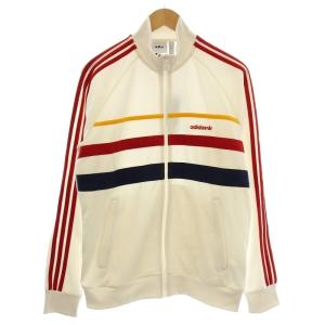 トラックジャケット ジャージ スリーストライプス L 白 ホワイト IW3233 /G