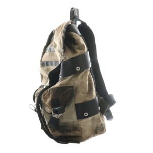 DIESEL リュックサック バックパック ミリタリー 黒 ブラック カーキ /SS OS