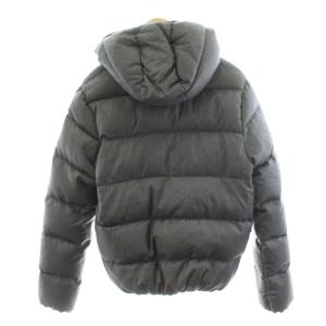 DUVETICA ディオニシオ DIONISIO ダウンジャケット ジップアップ フード アウター 48 グレー U.2250.00-1087
