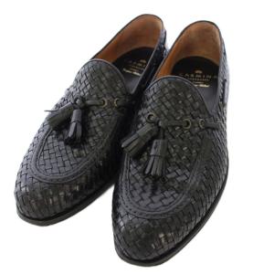 タッセル ローファー 6 ブラック