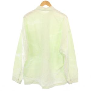 ISSEY MIYAKE MEN im MEN 24AW SOMEWHERE SHIRT バンドカラーシャツ 長袖 4 ライトグリーン LA43FJ165