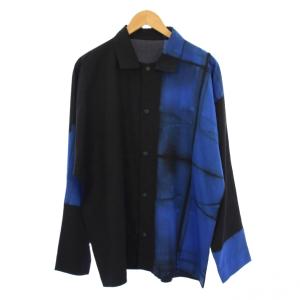 im MEN 24SS ITAJIME SHIRT 3 ブラック ブルー LA41FJ130