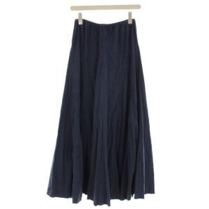 Ron Herman CP SHADES コーデュロイ フレアスカート ロング スカート XS ネイビー 紺 3410500124