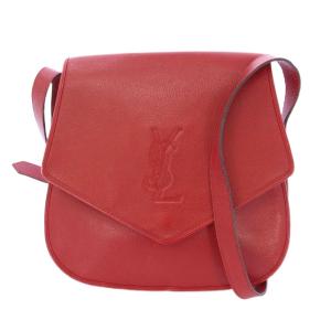 カサンドラロゴ ショルダーバッグ レッド