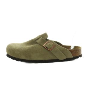 BIRKENSTOCK ボストン サボサンダル 38 24.5cm グレージュ /MI
