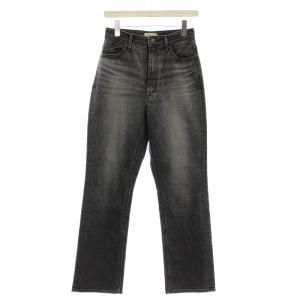 デニムパンツ LOUISE ルイーズ USED加工 ジーンズ 25 黒 ブラック 57141219 /G