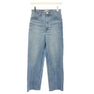 レア LEA デニムパンツ ジーンズ ボーイズストレート ジップフライ カットオフ 25 青 ブルー 57143231