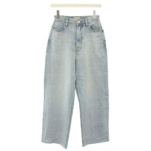 ジョーン JOAN デニムパンツ ジーンズ ジップフライ ルーズストレート 24 水色 ライトブルー 57142221