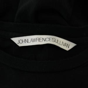 JOHN LAWRENCE SULLIVAN accessory Tシャツ M 黒 ブラック 無地 ラウンドネック 半袖 /JP