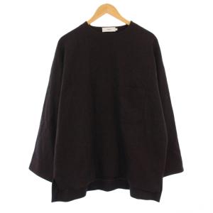 Herringbone Pullover ヘリンボーン プルオーバーシャツ 長袖 1 茶 GU193-30011