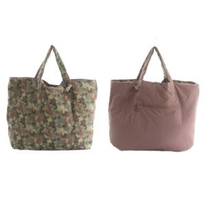 ANTEPRIMA トートバッグ リバーシブル 花柄 パープル 紫色 マルチカラー /MI