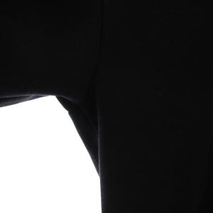 BLACK LABEL CRESTBRIDGE プルオーバー パーカー ハーフジップ 半袖 L 黒 ブラック 51P95-195-09 /YM