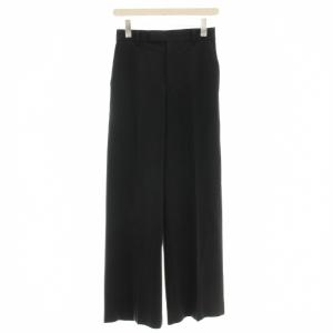 24SS Curve Line Slacks スラックス パンツ 34 黒 ブラック 26S68203