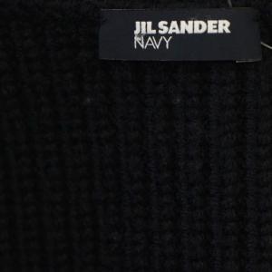 JIL SANDER NAVY ニット カーディガン ウール リブニット XS ネイビー 紺 /G