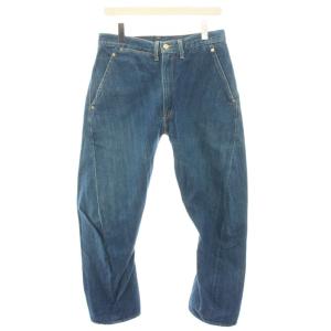 デニムパンツ ジーンズ ジップフライ 30/32 青 ブルー /YT