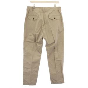 HUNTING WORLD リネン混 パンツ スラックス イージーパンツ XL ベージュ 620-56301 /TK
