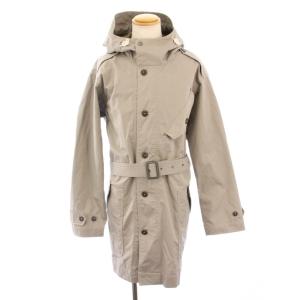 ロングコート M グレージュ