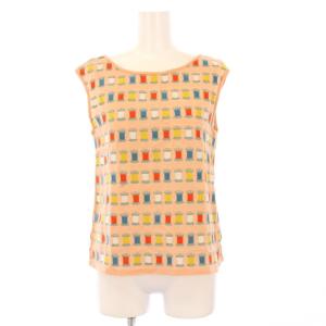 bobbin ノースリーブカットソー 38 ベージュ ss1627