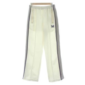 Track Pant POLY SMOOTH トラックパンツ ジャージ イージー 刺繍 XS 白 ホワイト