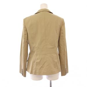 BURBERRY LONDON テーラードジャケット アウター シングル 背抜き ワンカラー 38 ベージュ /BB