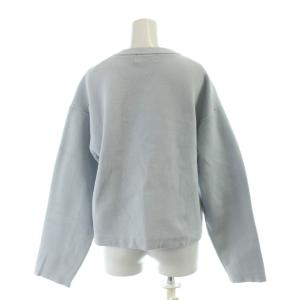 SLOBE IENA 24SS ニットカーディガン 青 ブルー 24080912603010 /AP