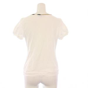 BURBERRY LONDON カットソー Tシャツ 半袖 1 白 ホワイト ハーフボタン /RR