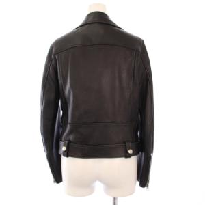 Acne Studios MOCK ダブルライダースジャケット 34 ブラック