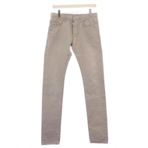 デニムパンツ ボタンフライ W28 グレー