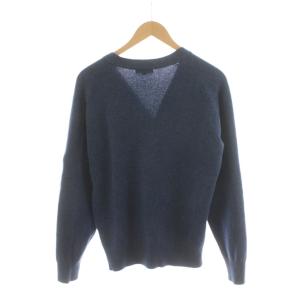 BURBERRY LONDON カーディガン ウール M 紺 ネイビー /AN34