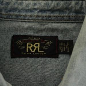 RRL デニムシャツ L ライトブルー