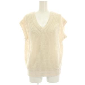 25SS SILK-LINEN LILY Vネック ニット カットソー フレンチスリーブ 絹 シルク 麻