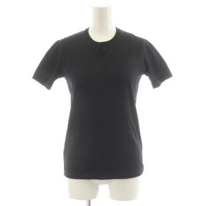 Tシャツ カットソー 半袖 コットン S 黒 ブラック 35570S112 /AN67