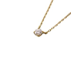 ネックレス K18 ダイヤモンド 0.088ct