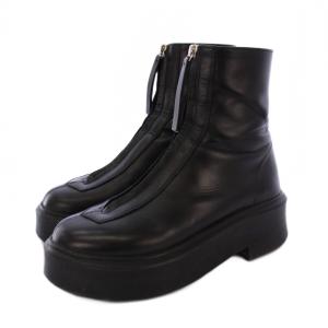 Zipped Boots 36 ブラック