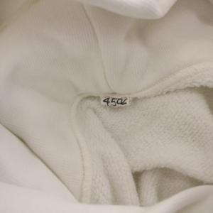 45R 葉山ものがたり オールdeコノッキプリントの908裏毛フーディ パーカー プルオーバー 長袖 白 60970166