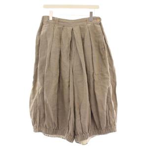 pate a chou インドリネンのブルマパンツ サルエルパンツ ベージュ 60960105