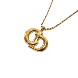 ネックレス ペンダント CDロゴ ゴールドカラー /KH OH