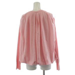 ADORE 24AW ケープニット カーディガン 長袖 ウール 38 ピンク 531-4270126 /AN35