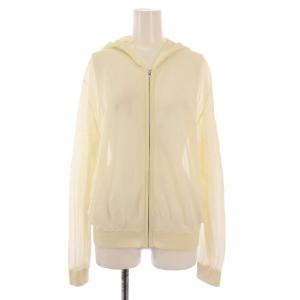 25SS Sheer Crepe Zip Up Hoodie シアークレープジップアップパーカー ジャケット