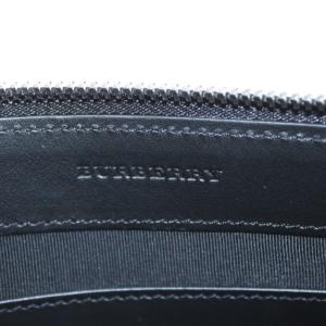 BURBERRY クラッチバッグ レザー ホワイト