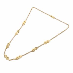 GIVENCHY ヴィンテージ ロゴモチーフネックレス ゴールドカラー /KH