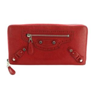 クラシックコンチネンタル 長財布 ラウンドファスナー 小銭入れ レッド 赤 263909 /MI OH