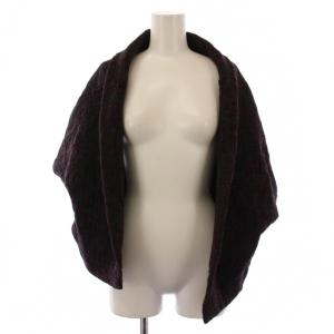 ヨウジヤマモト ニットジャケット 五分袖 ウール 2 ブラウン YU-Y17-148 /BM