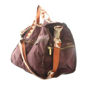 LesportSAC × 風間ゆみえ メラニー Melanie ボストンバッグ ショルダー 2WAY ボルドー /SS OS
