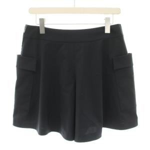 FOXEY NEW YORK レイニー RAINYキュロットミニ ショートパンツ 42 紺 ネイビー 28896 /YT