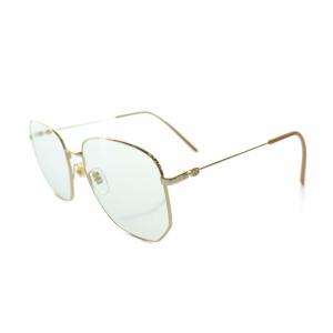 GUCCI クリアレンズサングラス メタルフレーム 5618-140 ゴールドカラー