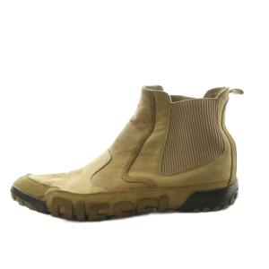 DIESEL ショートブーツ サイドゴア ミドルカット US10.5 28.5cm ベージュ /MI