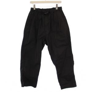 22AW イージーパンツ ジップフライ XS 黒 HJ-P015 /BM