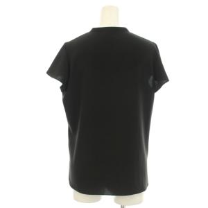 Theory 23SS シャツ ブラウス S 黒 ブラック フレンチスリーブ /JP