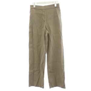 24SS Crisp Linen Zena イージーパンツ 麻 リネン 38 ベージュ 4206404